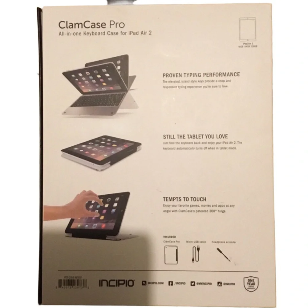 iPad Air 2 ClamCase Pro